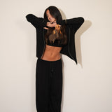 חליפת 3 חלקים מון שחורה