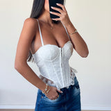 מחוך רוני תחרה לבן