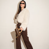 ג׳קט פרווה מארי מוקה