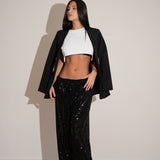 מכנס פייט בלון שחור