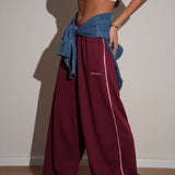 מכנס אורבן בורדו