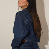 גקט ג'ינס כהה דגם 1921