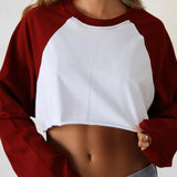 חולצת זיו בורדו לבן