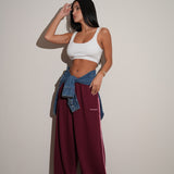 מכנס אורבן בורדו