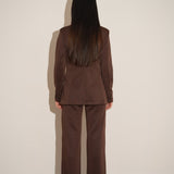 חליפת 3 חלקים פירנצה חומה