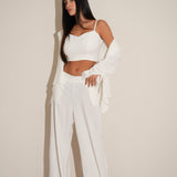 חליפת מקאו 3 חלקים לבנה