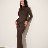 שמלת איטלינו חומה