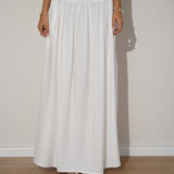 חצאית פרנקל לבנה