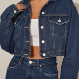 גקט ג'ינס כהה דגם 1921