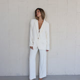 מכנס דניאל שמנת