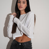 קרופ עננים לבנה