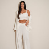 חליפת מקאו 3 חלקים לבנה