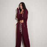 חליפת 3 חלקים מון בורדו