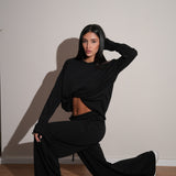 חליפת פוטר זרי שחורה