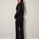 חליפת תחרה בריטני שחורה