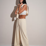 חליפת פוטר זרי שמנת