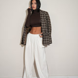 מכנס אורבן לבן