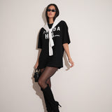 חולצת אגי שחורה