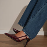 עקב שפיץ לקה בורדו