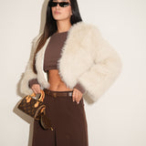 ג׳קט פרווה מארי מוקה