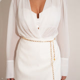 שורט מונקו לבן