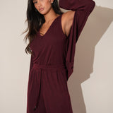 חליפת 3 חלקים מודאל בורדו