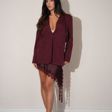 ג׳קט מחויט מירנדה בורדו