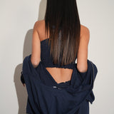 חליפת פוטר מחוך 3 חלקים כחולה