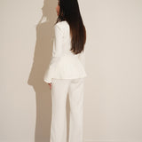 חליפת נאפולי לבנה