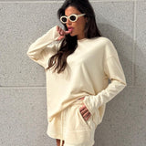 חליפת פרנץ שורט מאי שמנת