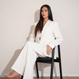 חליפת רומא לבנה