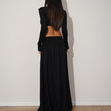 חצאית פרנקל שחורה