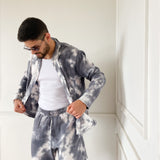 חליפת עננים כחולה לגבר