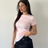 חולצת ניקי שילוב ורוד